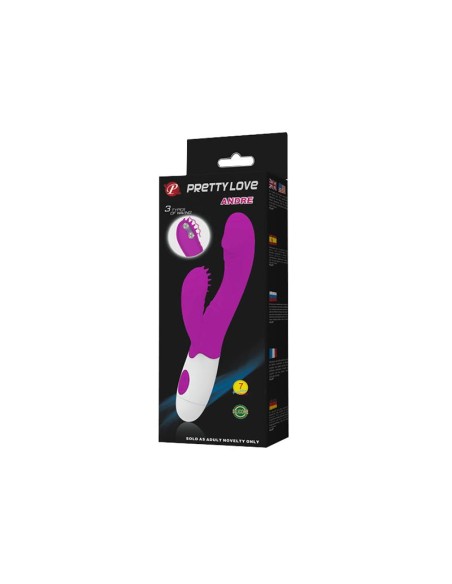 Vibrador Andre Color Purpura