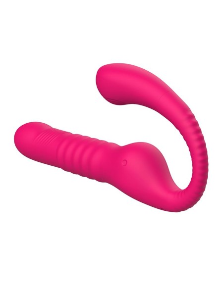 No TwentyThree Vibrador Doble con Pulsacion y Thrusting Flexible 180º No TwentyThree Vibrador Doble con Pulsacion y Thrusting Flexible 180º