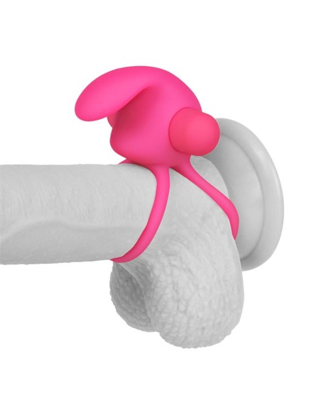 Anillo Vibrador Doble Power Clit Duo Rosa