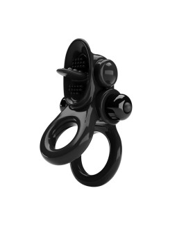 Passionate Anillo Doble para el Pene con Vibracion