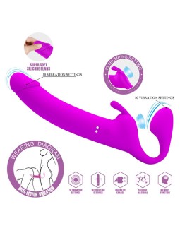 Zanini Vibrador sin Arnes Silicona 2