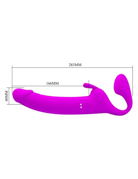 Zanini Vibrador sin Arnes Silicona