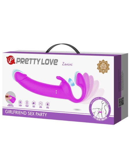 Zanini Vibrador sin Arnes Silicona