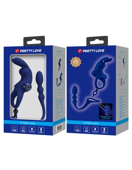 Anillo para el Pene con Cadena Anal