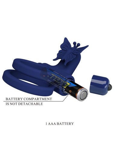 Anillo Doble para el Pene con Vibracion