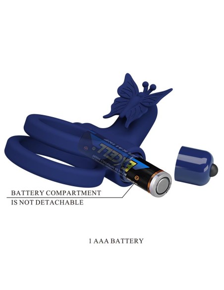 Anillo Doble para el Pene con Vibracion