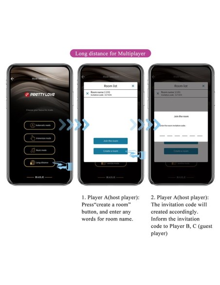 Aari Juguete para Parejas con Vibracion y Golpeteo y APP