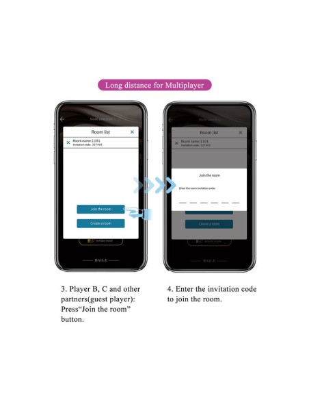 Aari Juguete para Parejas con Vibracion y Golpeteo y APP