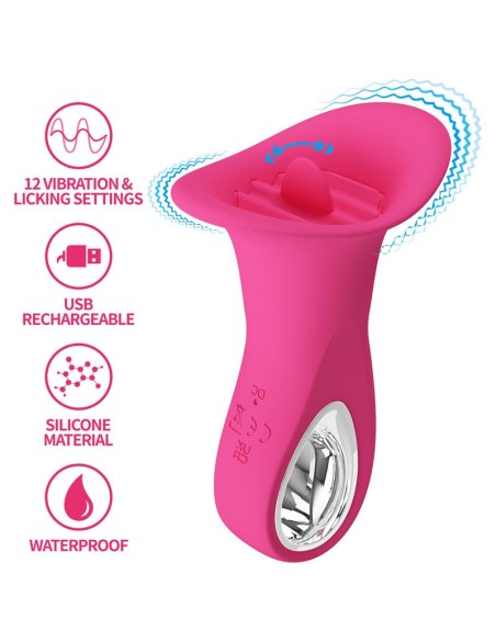 Clyde Vibrador Oral con Lengua