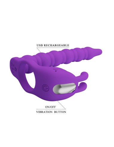 Blackney Anillo para el Pene con Vibacion