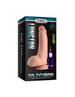 Vibrador Realista Control Remoto Duke Lungton 225 cm