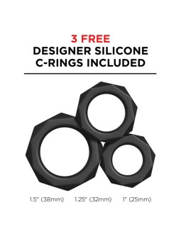 PDX Elite Kit Masturbador Vibrador Ass Gasm 2