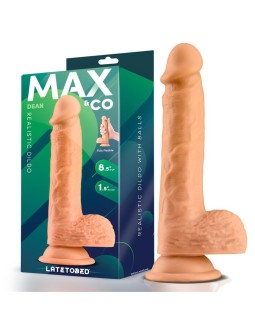 Dean Dildo Realista con Testiculos 85 Natural