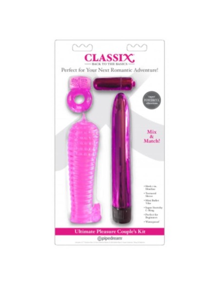 Kit para Parejas Ultimate Pleasure Rosa Kit para Parejas Ultimate Pleasure Rosa