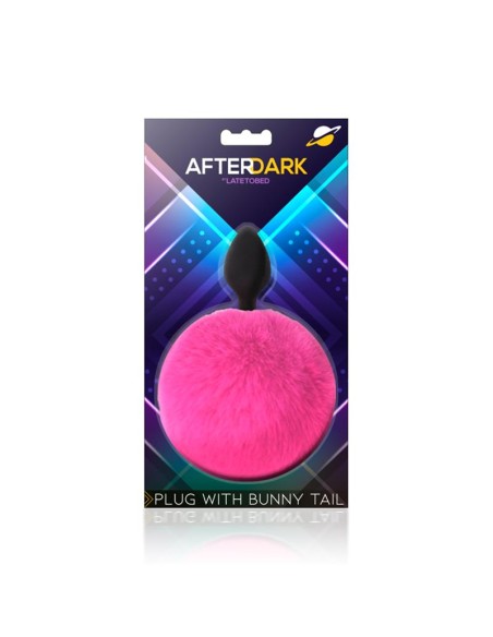 Plug Anal con Pompon Rosa Talla S