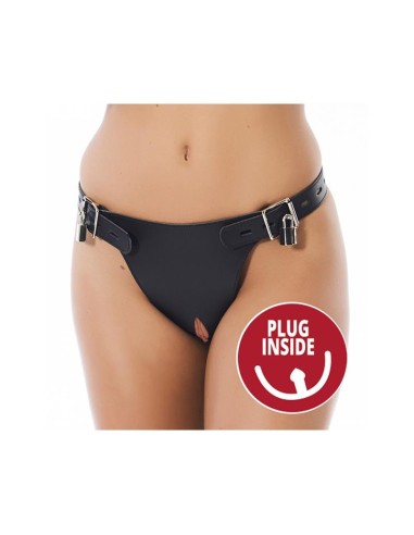 Arnes de Castidad con Plug Anal