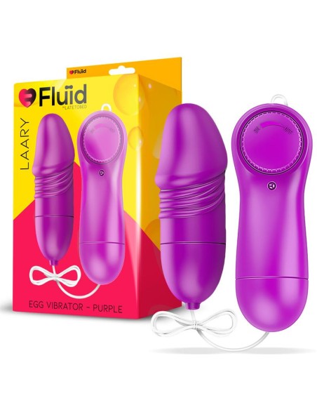 Laary Huevo Vibrador Multi Velocidad Control Remoto Purpur
