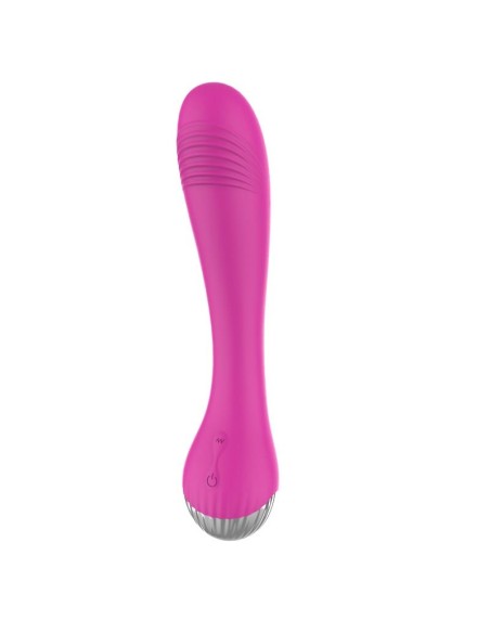 Vibrador 6 Funciones USB Rosa