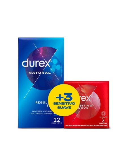 Pack Natural 12 ud y Sensitivo Suave 3 ud