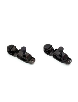 Pinzas para Pezones Ajustables Metal Negras 2