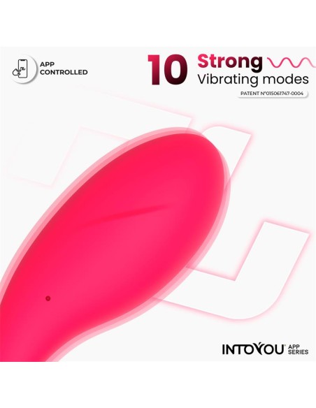 Bulby Huevo Vibrador con APP Rosa Intenso Bulby Huevo Vibrador con APP Rosa Intenso