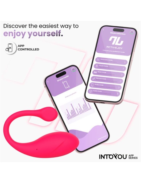 Bulby Huevo Vibrador con APP Rosa Intenso Bulby Huevo Vibrador con APP Rosa Intenso