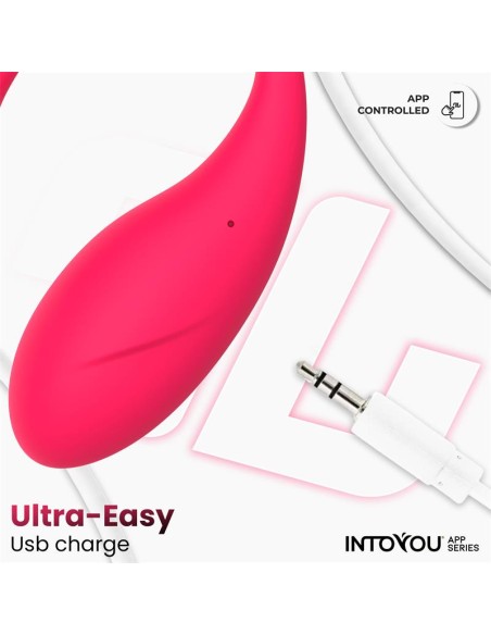 Bulby Huevo Vibrador con APP Rosa Intenso Bulby Huevo Vibrador con APP Rosa Intenso