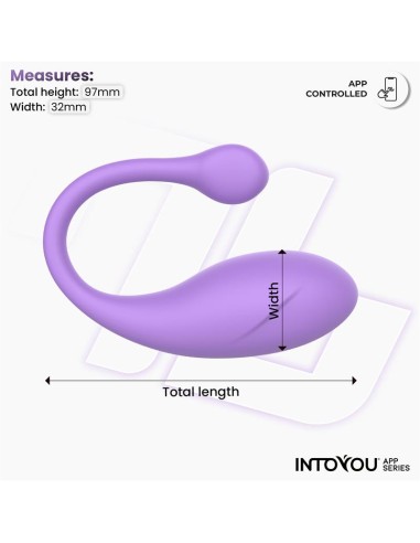 Bulby Huevo Vibrador con APP Lavanda