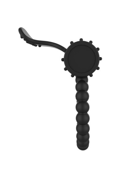 Anillo para el Pene con Vibracion Negro Anillo para el Pene con Vibracion Negro