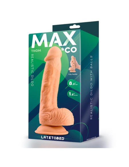 Thom Dildo Realista con Testiculos Natural 83 Thom Dildo Realista con Testiculos Natural 83