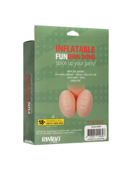 Pene Hinchable Ding Dong Spice Up Your Party 140 CM Pene Hinchable Ding Dong Spice Up Your Party 140 CM