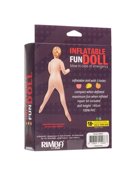 Muneca Hinchable Fill Me Up 145 CM