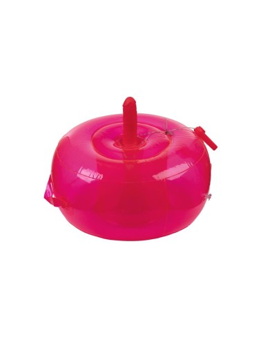 Cojin Hinchable con Dildo Vibracion y Control Remoto Ding Dong