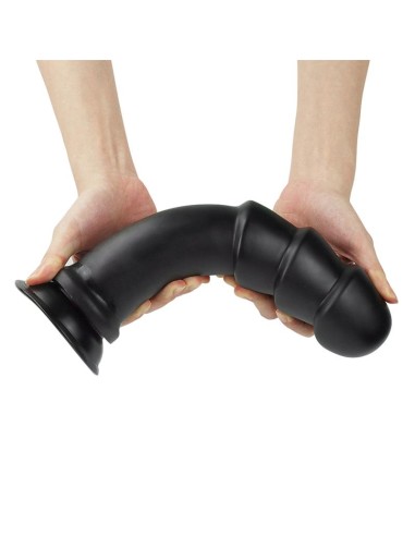 Dildo King Sized Anal Ripples 1125 Negro