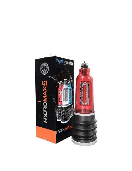 Bomba para el Pene Hydromax5 Rojo Bomba para el Pene Hydromax5 Rojo