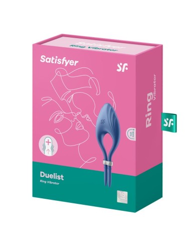 Anillo Vibrador Duelist Azul