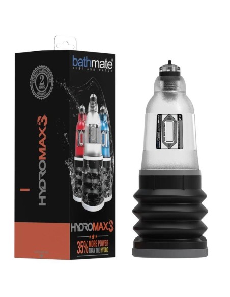 Bomba para el Pene Hydromax3 Transparente Bomba para el Pene Hydromax3 Transparente