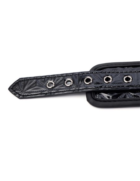 Esposas para Tobillo Ajustable Sapphire Cuero Vegano Esposas para Tobillo Ajustable Sapphire Cuero Vegano