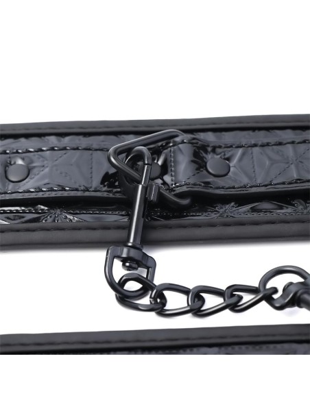 Esposas para Tobillo Ajustable Sapphire Cuero Vegano Esposas para Tobillo Ajustable Sapphire Cuero Vegano