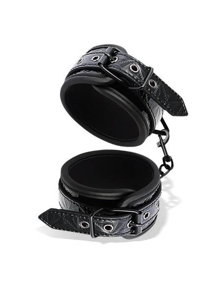 Esposas para Muneca Ajustable Sapphire Cuero Vegano Esposas para Muneca Ajustable Sapphire Cuero Vegano