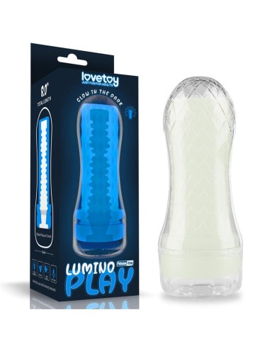 Masturbador Masculino Lumino Luz Azul