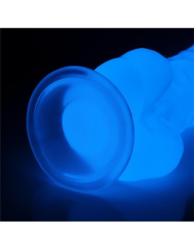 Dildo 85 Lumino Luz Azul