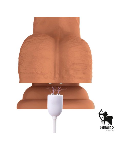 Quintus Dildo con Vibracion Thrusting y Waving 360º 9 23 cm