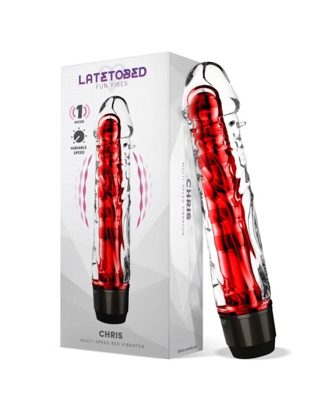 Chris Vibrador Multi Velocidad Rojo Chris Vibrador Multi Velocidad Rojo