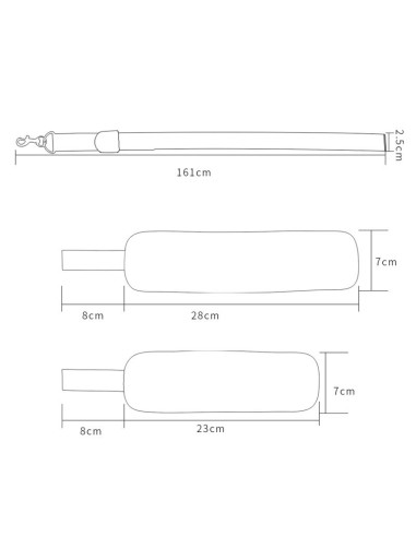 Restricciones de Cama Velcro Ajustable