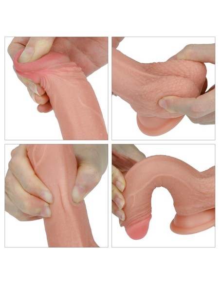 Dildo Nature 7 Silicona Liquida Natural