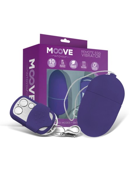 Huevo Vibrador con Contol Remoto Tamano Mediano Purpura Huevo Vibrador con Contol Remoto Tamano Mediano Purpura