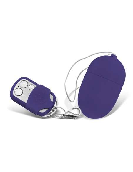 Huevo Vibrador con Contol Remoto Tamano Mediano Purpura Huevo Vibrador con Contol Remoto Tamano Mediano Purpura