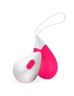 Huevo Vibrador Control Remoto USB Silicona Rosa 2