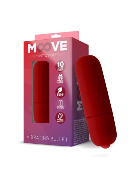 Bala Vibradora 10 Funciones Rojo Bala Vibradora 10 Funciones Rojo